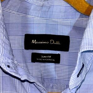 Adult Medium Massimo Dutti Dress Shirt